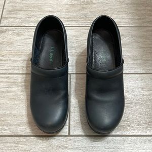 L.L.Bean Green Slip Ons -Size 7M